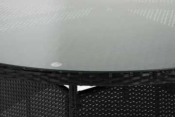 Thor bord rundt 140 cm - Svart - Hagemøbler & utemiljø - Hagebord - Spisebord ute