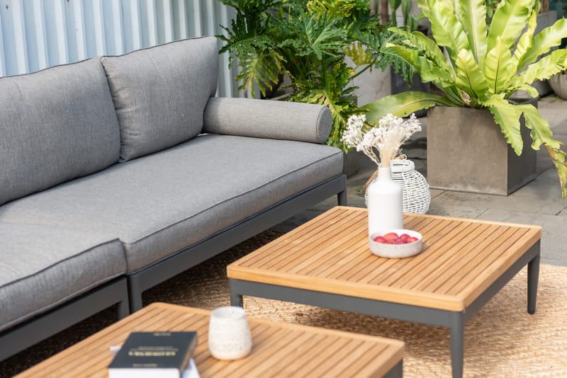 TOPAZ Sofabord 73 cm - Magnesiumgrå - Hagemøbler & utemiljø - Hagebord - Loungebord & Sofabord utendørs