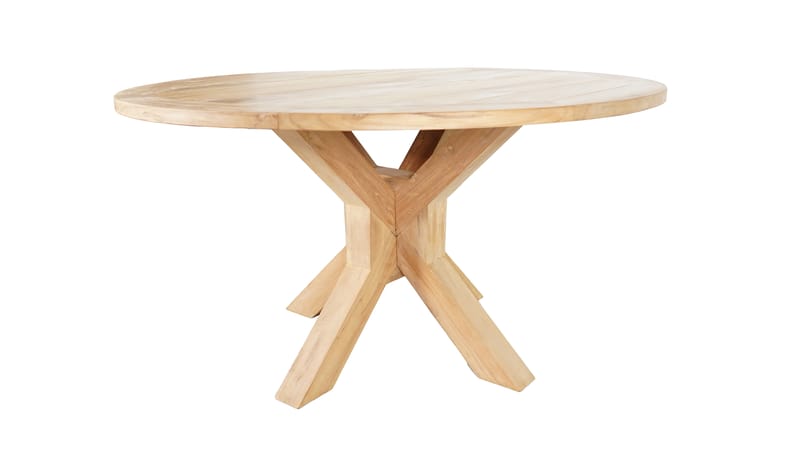 Toscana Bord Ø140 cm - Tre - Hagemøbler & utemiljø - Hagebord - Spisebord ute