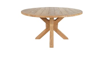 Toscana Bord Ø140 cm - Tre - Hagemøbler & utemiljø - Hagebord - Spisebord ute