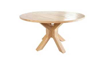 Toscana Bord Ø140 cm - Tre - Hagemøbler & utemiljø - Hagebord - Spisebord ute