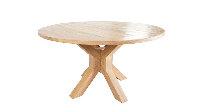 Toscana Bord Ø140 cm - Tre - Hagemøbler & utemiljø - Hagebord - Spisebord ute