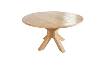 Toscana Bord Ø140 cm - Tre - Hagemøbler & utemiljø - Hagebord - Spisebord ute
