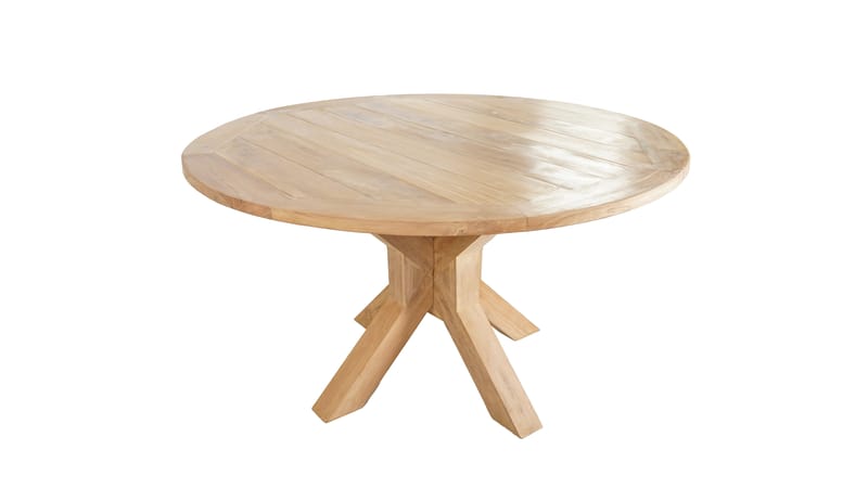 Toscana Bord Ø140 cm - Tre - Hagemøbler & utemiljø - Hagebord - Spisebord ute