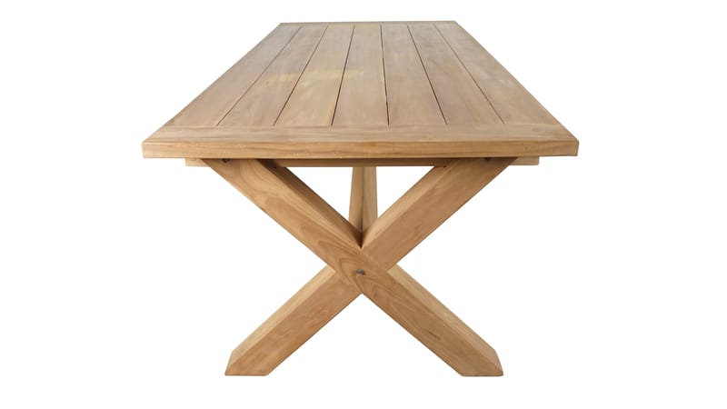 Toscana Spisebord 220×100 cm - Tre - Hagemøbler & utemiljø - Hagebord - Spisebord ute