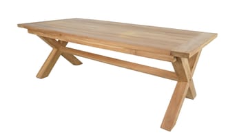 Toscana Spisebord 220×100 cm - Tre - Hagemøbler & utemiljø - Hagebord - Spisebord ute
