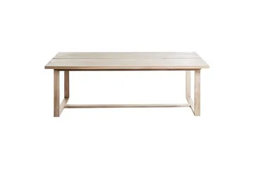 Trädgårdsbord Beliani Azzanello Light wood - Hagemøbler & utemiljø - Hagebord - Spisebord ute