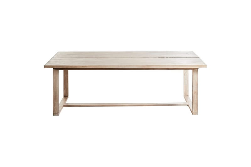 Trädgårdsbord Beliani Azzanello Light wood - Hagemøbler & utemiljø - Hagebord - Spisebord ute