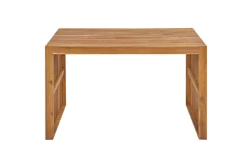 Trädgårdsbord Beliani Bellano 120x70x70 cm Light wood - Hagemøbler & utemiljø - Hagebord - Spisebord ute