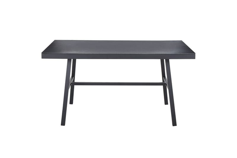 Trädgårdsbord Beliani Canetto Black - Hagemøbler & utemiljø - Hagebord - Spisebord ute
