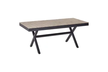 Trädgårdsbord Beliani Fanes Ljus trä/grå Light wood||Grey - Hagemøbler & utemiljø - Hagebord - Spisebord ute
