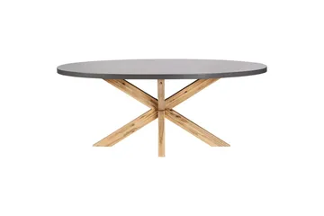 Trädgårdsbord Beliani Oristano Grey||Light wood - Hagemøbler & utemiljø - Hagebord - Spisebord ute