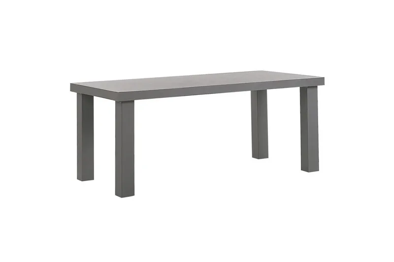 Trädgårdsbord Beliani Taranto Grey