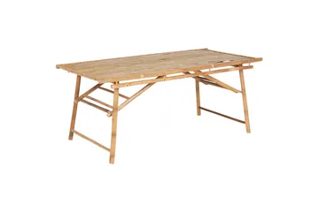 Trädgårdsbord Beliani Tindari Light wood - Hagemøbler & utemiljø - Hagebord - Spisebord ute