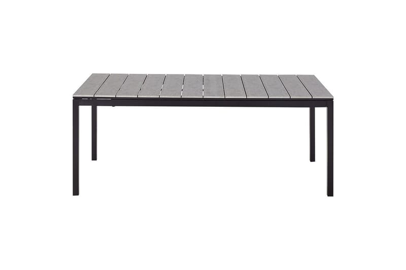 Trädgårdsbord Beliani Tofane Grå/svart Grey||Black - Hagemøbler & utemiljø - Hagebord - Spisebord ute