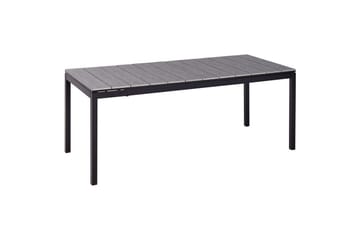 Trädgårdsbord Beliani Tofane Grå/svart Grey||Black - Hagemøbler & utemiljø - Hagebord - Spisebord ute