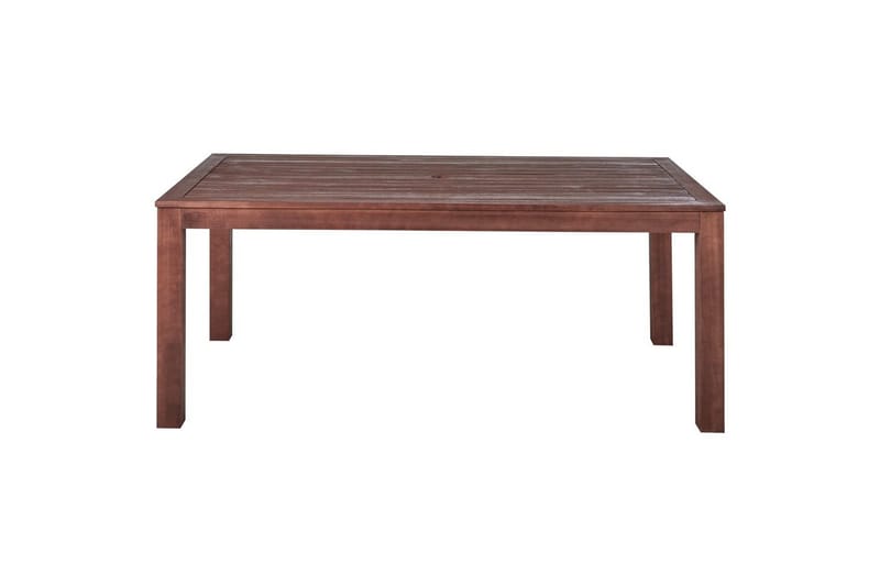 Trädgårdsbord Beliani Tuscania Dark wood - Hagemøbler & utemiljø - Hagebord - Spisebord ute