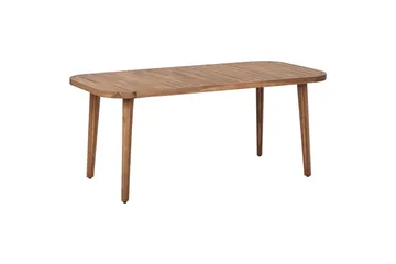 Trädgårdsbord Beliani Paraggi Light wood - Hagemøbler & utemiljø - Hagebord - Spisebord ute