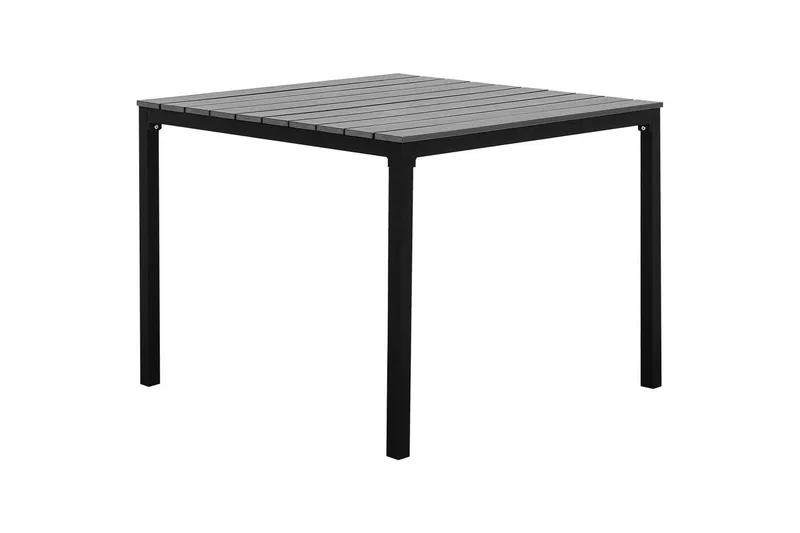 Trädgårdsbord Beliani Prato Grey||Black