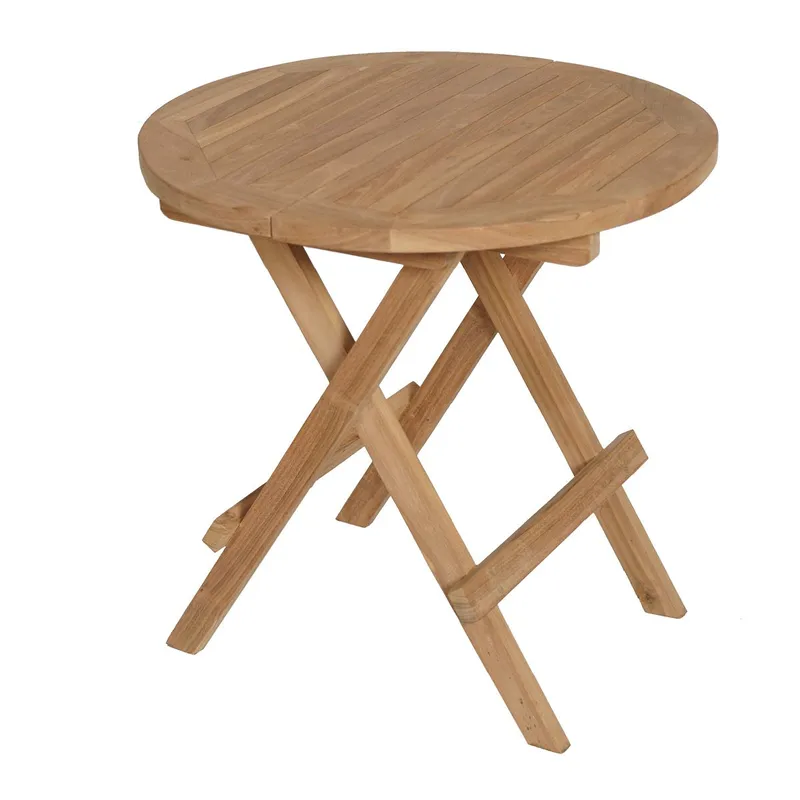 Tropea Sidebord Sammenleggbart Ø50 cm, Tre