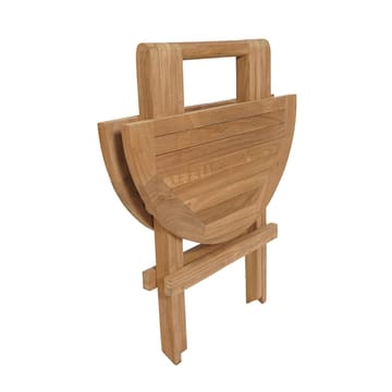 Tropea Sidebord Sammenleggbart Ø50 cm - Tre - Hagemøbler & utemiljø - Hagebord - Sidebord utendørs