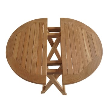 Tropea Sidebord Sammenleggbart Ø50 cm - Tre - Hagemøbler & utemiljø - Hagebord - Sidebord utendørs