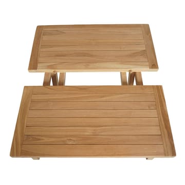 Tropea Sidebord Sammenleggbart 50 cm - Tre - Hagemøbler & utemiljø - Hagebord - Sidebord utendørs