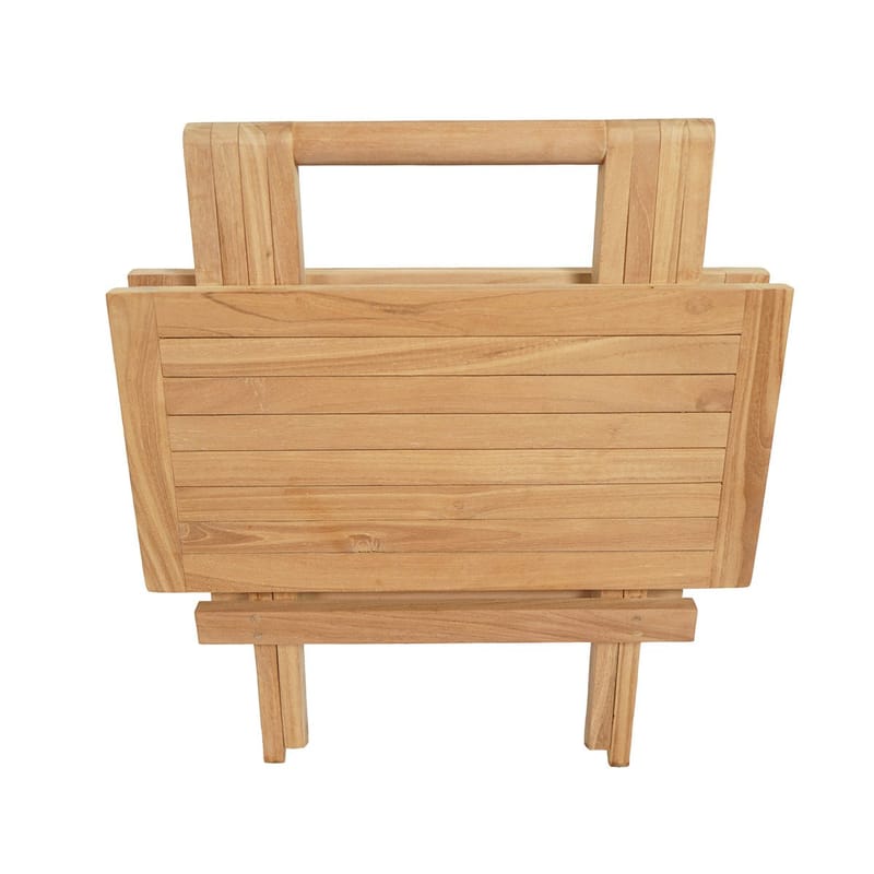 Tropea Sidebord Sammenleggbart 50 cm - Tre - Hagemøbler & utemiljø - Hagebord - Sidebord utendørs