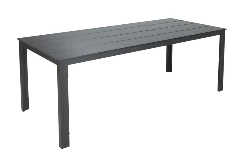 Tunis Spisebord Utendørs 140x90 cm Rektangulært - Svart - Hagemøbler & utemiljø - Hagebord - Spisebord ute