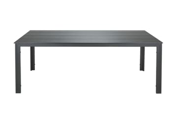 Tunis Spisebord Utendørs 205x90 cm Rektangulært - Svart - Hagemøbler & utemiljø - Hagebord - Spisebord ute