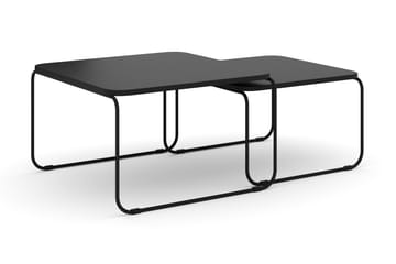 Usteryd Sett med Bord Utendørs - Svart - Hagemøbler & utemiljø - Hagebord - Loungebord & Sofabord utendørs