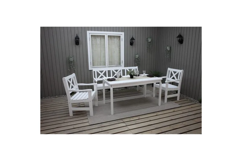 Utendørs Bord Europe 150 cm - Hagemøbler & utemiljø - Hagebord - Spisebord ute