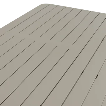 Uttrekkbart spisebord Ovara 150 cm utendørs - Sand - Hagemøbler & utemiljø - Hagebord - Spisebord ute