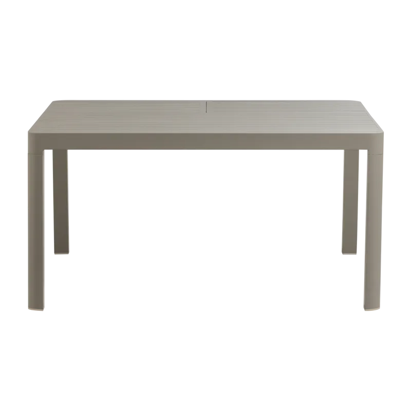 Uttrekkbart spisebord Ovara 150 cm utendørs - Sand - Hagemøbler & utemiljø - Hagebord - Spisebord ute