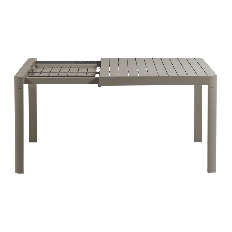 Uttrekkbart spisebord Ovara 150 cm utendørs - Sand - Hagemøbler & utemiljø - Hagebord - Spisebord ute