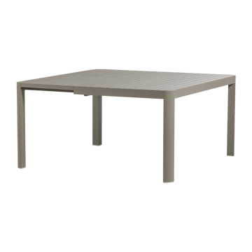 Uttrekkbart spisebord Ovara 150 cm utendørs - Sand - Hagemøbler & utemiljø - Hagebord - Spisebord ute