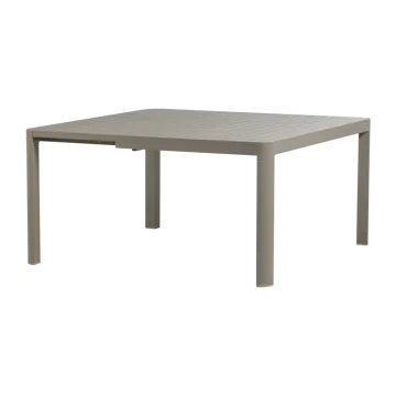 Uttrekkbart spisebord Ovara 150 cm utendørs - Sand - Hagemøbler & utemiljø - Hagebord - Spisebord ute