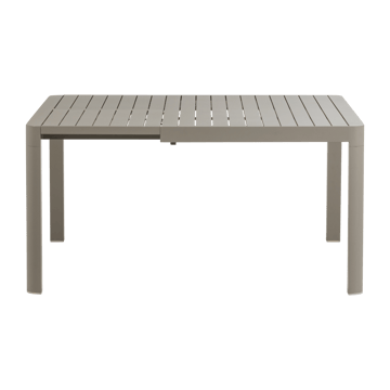 Uttrekkbart spisebord Ovara 150 cm utendørs - Sand - Hagemøbler & utemiljø - Hagebord - Spisebord ute