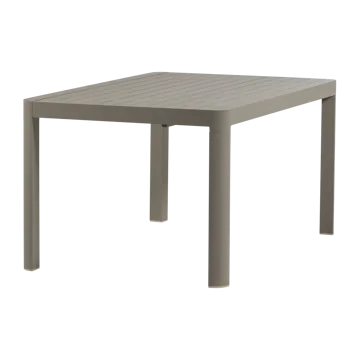 Uttrekkbart spisebord Ovara 150 cm utendørs - Sand - Hagemøbler & utemiljø - Hagebord - Spisebord ute