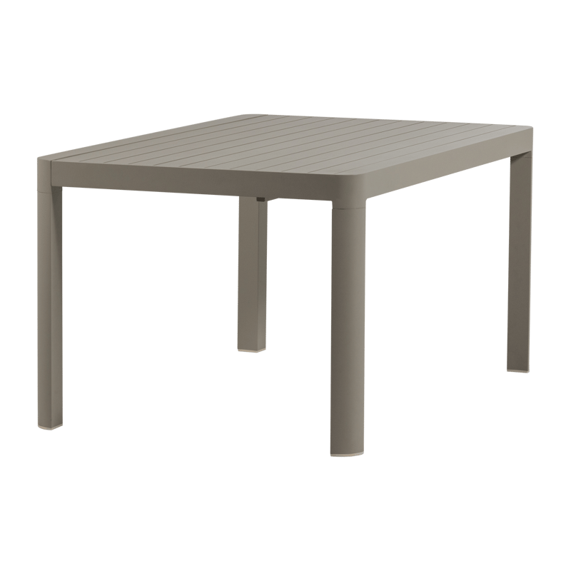 Uttrekkbart spisebord Ovara 150 cm utendørs - Sand - Hagemøbler & utemiljø - Hagebord - Spisebord ute