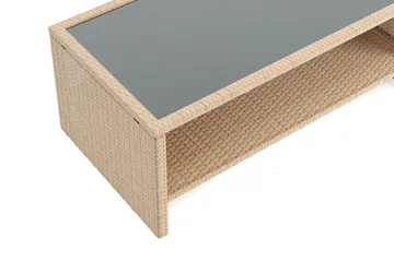 Wisconsin bord utendørs - Beige - Hagemøbler & utemiljø - Hagebord - Loungebord & Sofabord utendørs