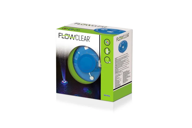 Bassengfontene Planet Pool Flowclear LED Flytende
