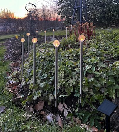 Bubbly 10-pin Solcelledekorasjon 270 cm - sølv - Hagemøbler & utemiljø - Hagedekorasjon & utemiljø - Hagebelysning