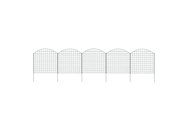 Buet gjerdesett til hagedam 77,5x78,5 cm grønn - Dam & fontene Buet gjerdesett til hagedam 77,5x78,5 cm grønn - Dam & fontene