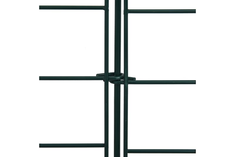 Buet gjerdesett til hagedam 77,5x78,5 cm grønn - Dam & fontene