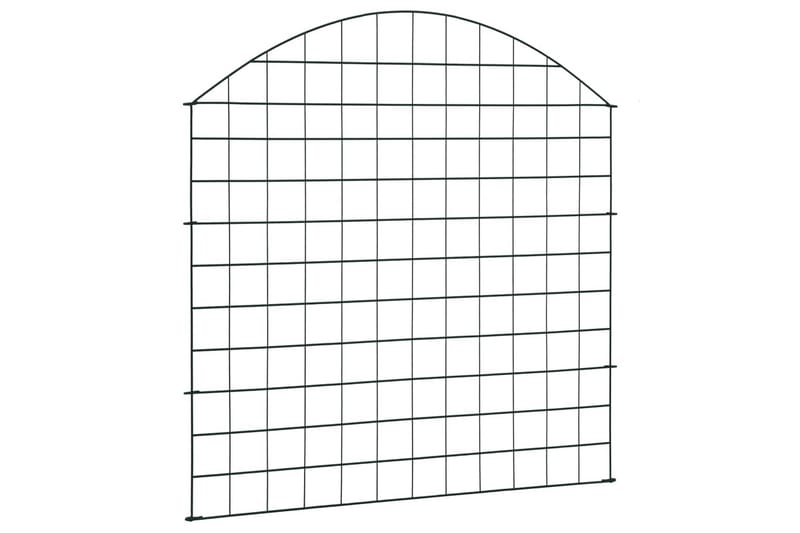 Buet gjerdesett til hagedam 77,5x78,5 cm grønn - Dam & fontene