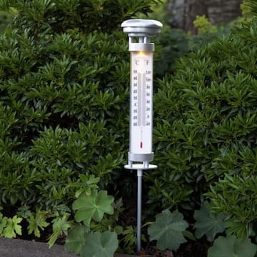 Celsius solcelledekorasjon 57,5 cm - sølv - Hagemøbler & utemiljø - Hagedekorasjon & utemiljø - Hagebelysning