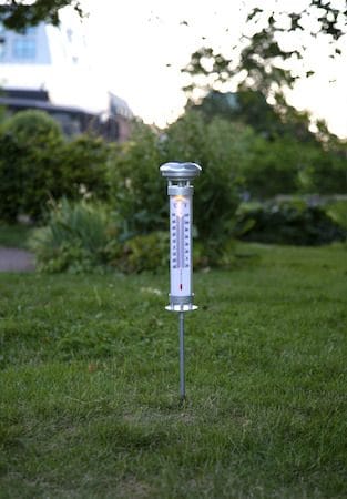 Celsius solcelledekorasjon 57,5 cm - sølv - Hagemøbler & utemiljø - Hagedekorasjon & utemiljø - Hagebelysning