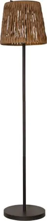 Cesta Solcellelampe 127 cm, brun og svart