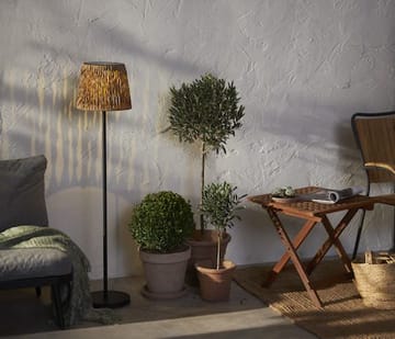Cesta Solcellelampe 127 cm - brun og svart - Hagemøbler & utemiljø - Hagedekorasjon & utemiljø - Hagebelysning